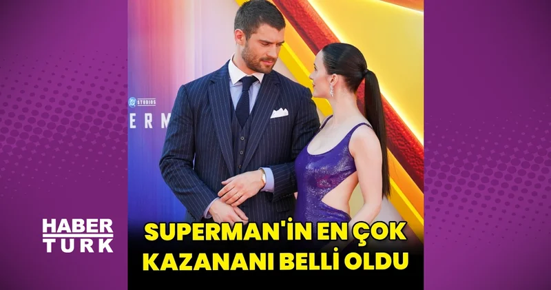 Superman de en çok kimin kazandığı belli oldu magazin haberleri