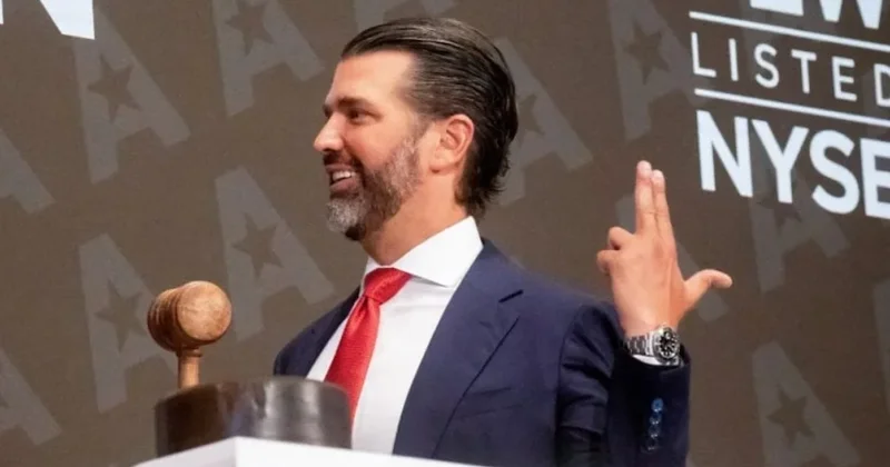 Trump ın oğlu borsada çakıldı! Sözcü Gazetesi