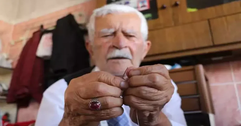 İğne ipliği 80 yıldır elinden düşürmeyen tersi, sözleriyle gıpta ettirdi