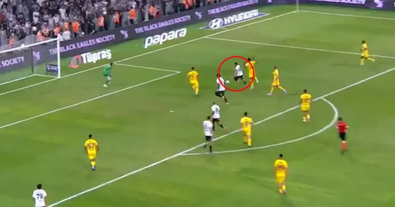 Rafa Silva dan Beşiktaş a 3 puanı getiren gol