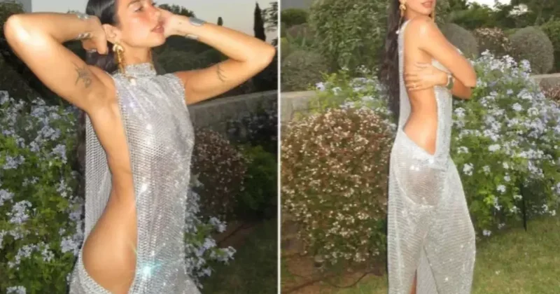 Dua Lipa, doğum gününde giydiği kıyafet ile ağızları açık bıraktı