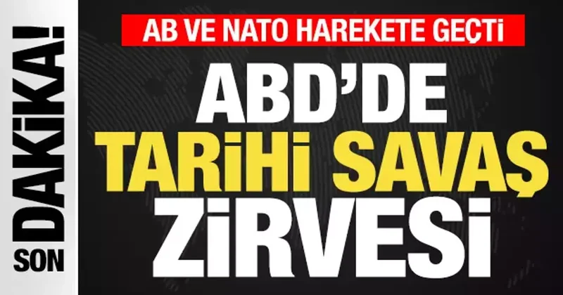 ABD de tarihi savaş zirvesi! Trump ve Zelenski den dünyaya net mesaj!