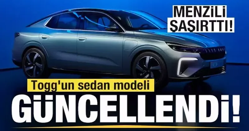 Togg un Sedan modeli güncellendi! Menzili şaşırttı