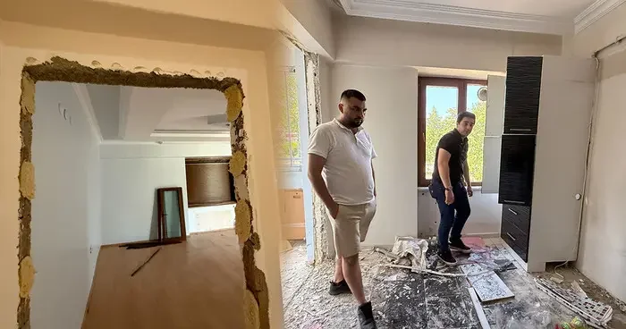 İhale ile aldığı eve girince hayatının kabusunu yaşadı! Evin dokuz kapısını, kombiyi, mutfak dolaplarını söküp kırmış