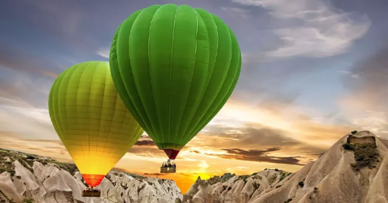 Sıcak hava balonları dünyaya açıldı! Yerli üretime 11 ülkeden talep