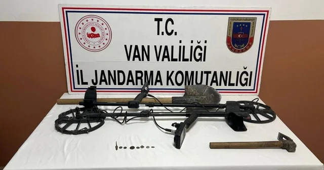 Van da sikke, yüzük ve objeler ele geçirildi Van Haberleri