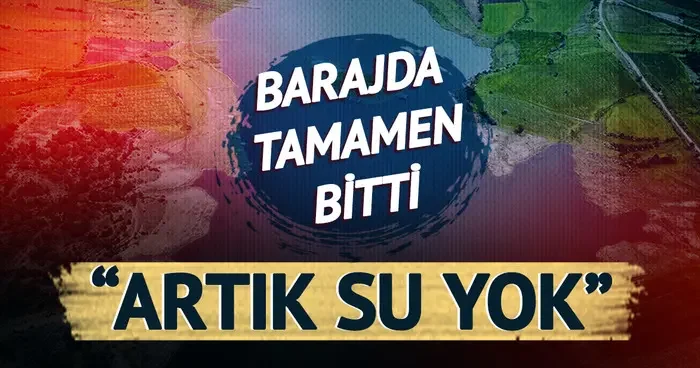 Uşaklıları isyan ettiren iddia! Barajda su tamamen bitti: Altın madenciliği yeraltında da bırakmadı