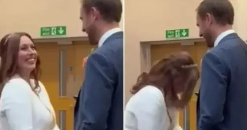 Heyecanına yenik düşen damat, geline eski sevgilisinin ismiyle seslendi