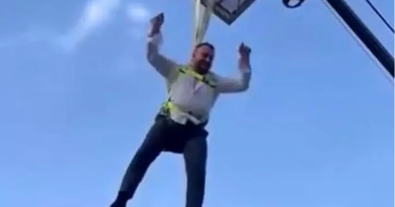 Damada görülmemiş işkence! Vince asıp altında göbek attılar