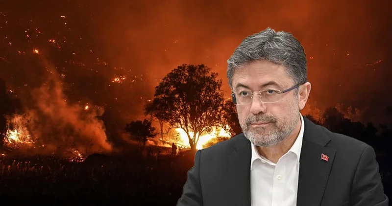 Çanakkale ve Adana yangını büyük ölçüde kontrol altında! Bakan Yumaklı duyurdu