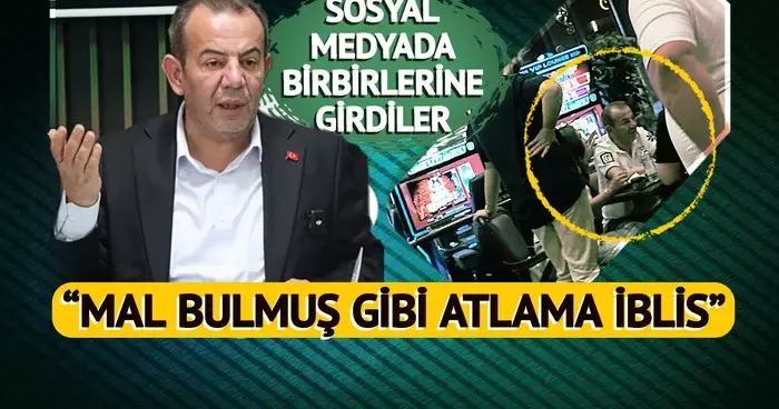 Kumarhanedeki fotoğrafını gören Tanju Özcan küplere bindi! Ferhat Murat a ateş püskürdü: Mal bulmuş gibi atlama iblis
