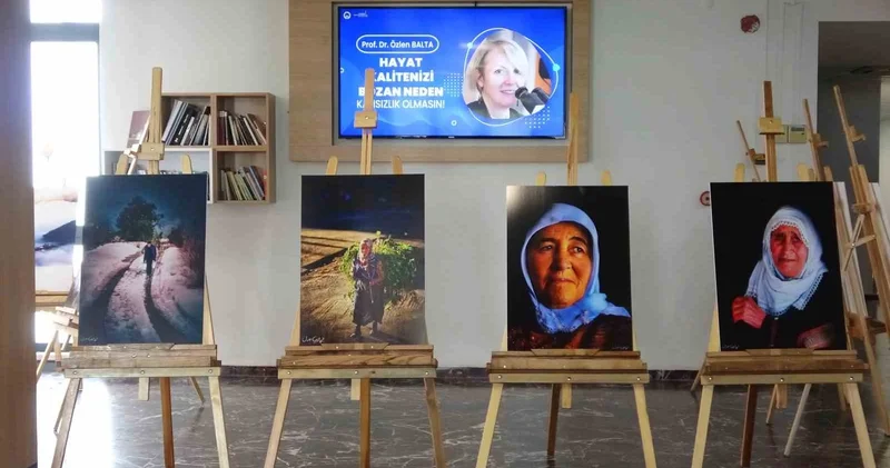 İlk fotoğraf sergisini çalıştığı hastanede açtı