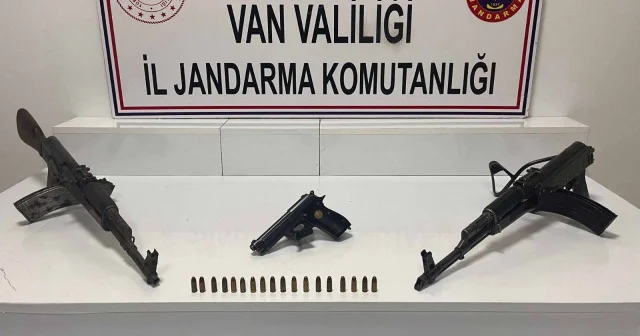 Van da silah ve mühimmat ele geçirildi: Bir şüpheli gözaltına alındı Gündem Haberleri