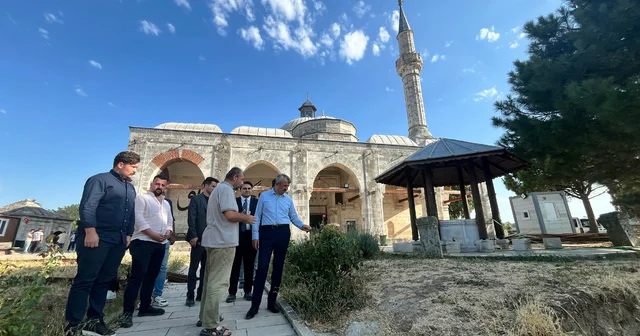 Muradiye Mevlevihanesi nde yeniden ihya çalışmaları sürüyor Edirne Haberleri