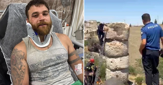 Video çekerken kuyuya düşen genci itfaiye kurtardı Nevşehir Haberleri