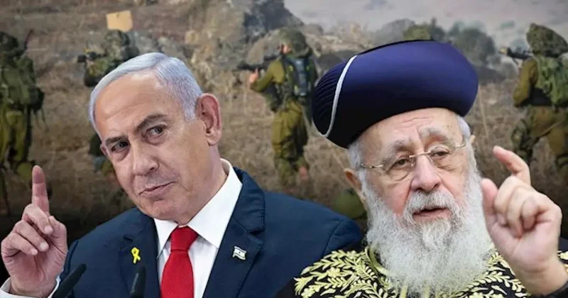 İsrailli başhahamdan Netanyahu ya tepki: Ateist ve güvenilmez biri