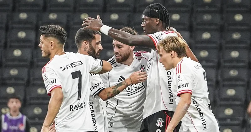 Beşiktaş 90+6 da güldü: Lige galibiyetle başladı