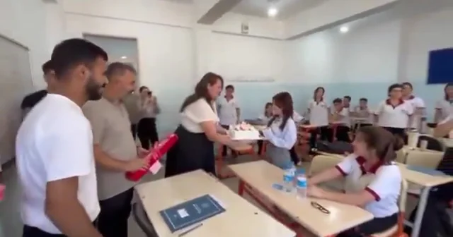 Kanseri yenen liseli Gülnaz, sınıf arkadaşlarına kavuştu Şırnak Haberleri