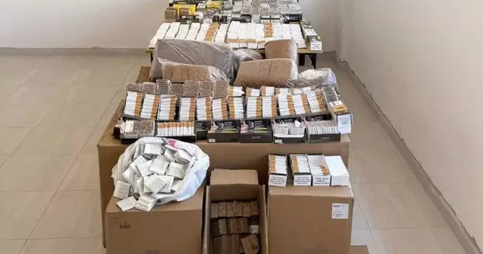 Binlerce makaron ele geçirildi: 4 gözaltı