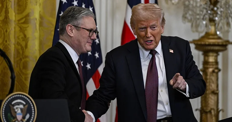ABD Başkanı Trump, İngiltere Başbakanı Starmer ile görüştü
