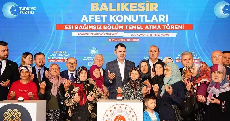 Bakan Kurum: Kentsel dönüşüm mücadelesi siyasetin değil hayatın konusudur