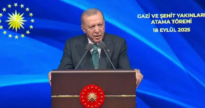 Son dakika Erdoğan dan Ne işgalci ne misafiriz çıkışı: Bize ders vermeye çalışıyor! Kıyamete kadar buradayız
