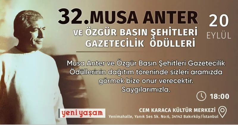 Kaymakam skandalı haberimize Musa Anter ödülü!