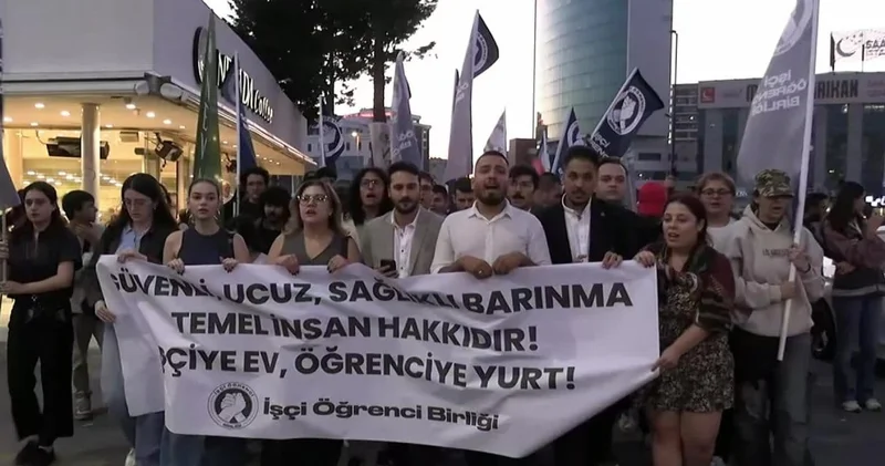 Cevizlibağ Kız Yurdu önünde eylem: Güvenli barınma temel insan hakkıdır