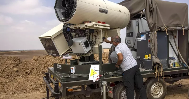 Katliama doymayan İsrail, 100 kilowatt lık yeni lazer silahı geliştirdi
