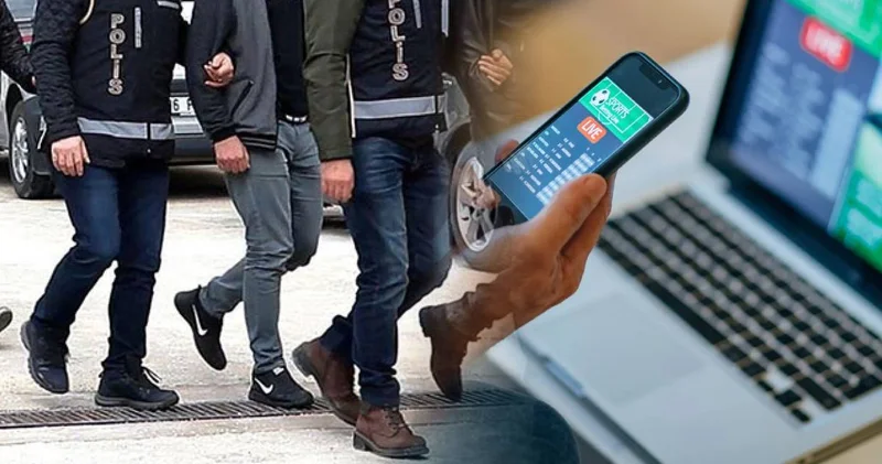 Emniyet düğmeye bastı! Yasa dışı bahis çetesine büyük darbe