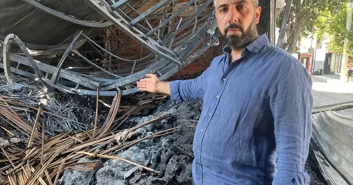 Buca da çöp yangını: 30 milyon lira zarar