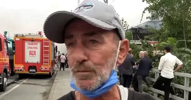 Trabzon’da AVM yangının görgü tanığı korku dolu anları anlattı: Sanki savaşta bomba atılır gibi patlama sesi duydum VİDEO İZLE