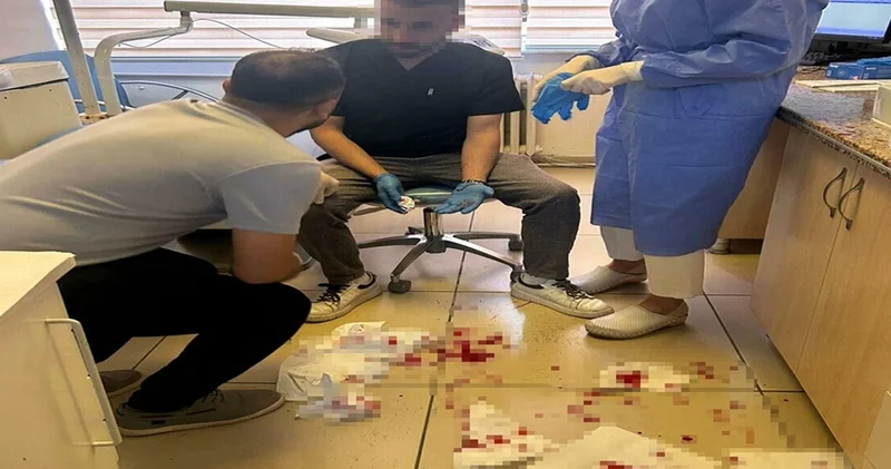 İzmir de hasta, tartıştığı diş hekimine kafa attı