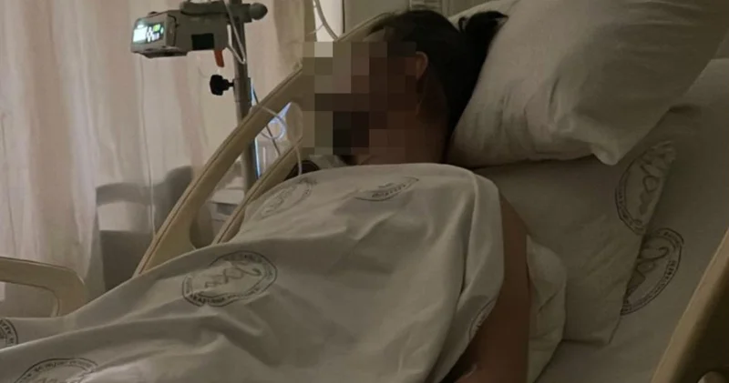 Kadına şiddete dur derken çocuğunun önünde bıçaklandı SON DAKİKA HABER Son dakika haberleri