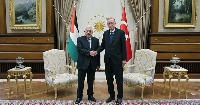 Ankara da kritik görüşme! Filistin Devlet Başkanı Mahmud Abbas Başkan Erdoğan ile görüşecek
