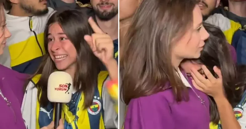 Minik Fenerbahçe taraftarı gözyaşlarını tutamadı