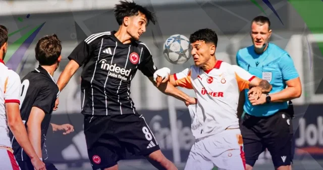 Galatasaray U19 Frankfurt a farklı mağlup Futbol Haberleri