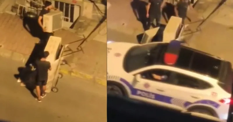 Şişli ve Beşiktaş ı soyup soğana çeviren hırsızları polis suç üstü yakaladı! Kovalamaca kamerada