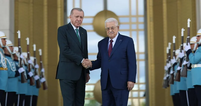 Cumhurbaşkanı Erdoğan Mahmud Abbas ile görüştü Dış Haberler