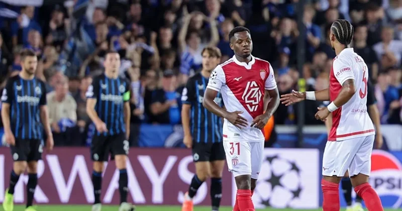Monaco, Brugge da dağıldı! Leverkusen ile Kopenhag yenişemedi...