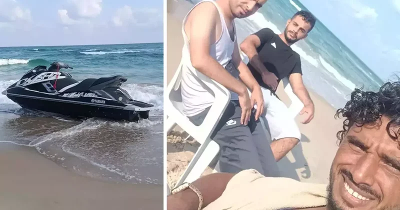 Gazze den kaçmaya çalışan 3 Filistinli, jet ski yle Avrupa ya ulaştı
