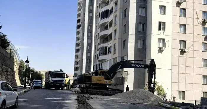 Artuklu’da su çalışmaları için trafik düzenlemesi