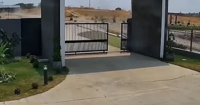 Depremde yeryüzünün yarılma anı ilk kez görüntülendi