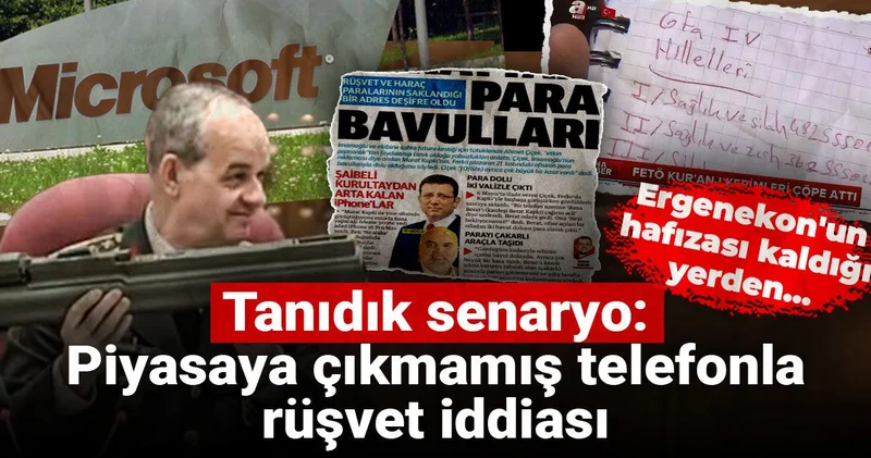 Tanıdık senaryo: Piyasaya çıkmamış telefonla rüşvet iddiası