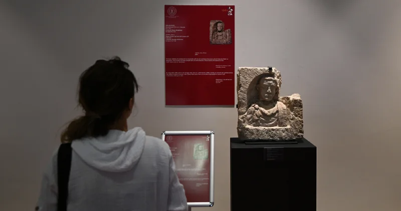 Zeugma Antik Kenti nde çıkarılan 33 eser, sanatseverlerle buluştu