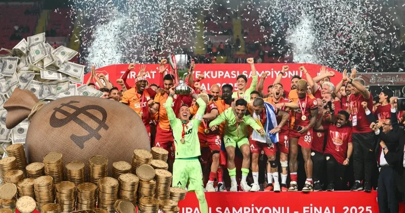 Galatasaray ın kazandığı para belli oldu: Kasası dolup taşacak