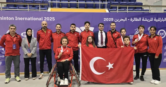 Milli para badmintoncular Bahreyn de 5 madalya kazandı Diğer Haberleri
