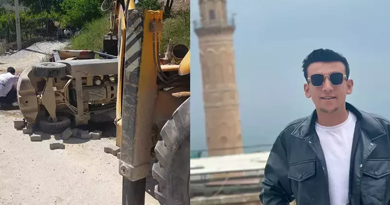 Devrilen forkliftin sürücüsü öldü