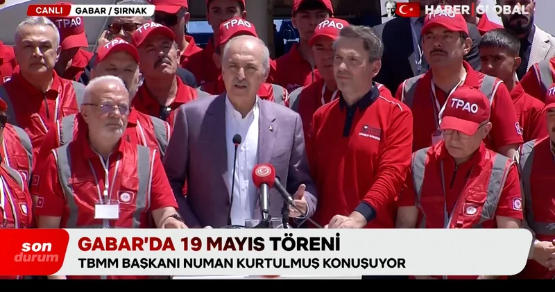 Gabar da 19 Mayıs töreni! TBMM Başkanı Kurtulmuş: Bu dağlarda artık kardeşlik türküleri söylenecek