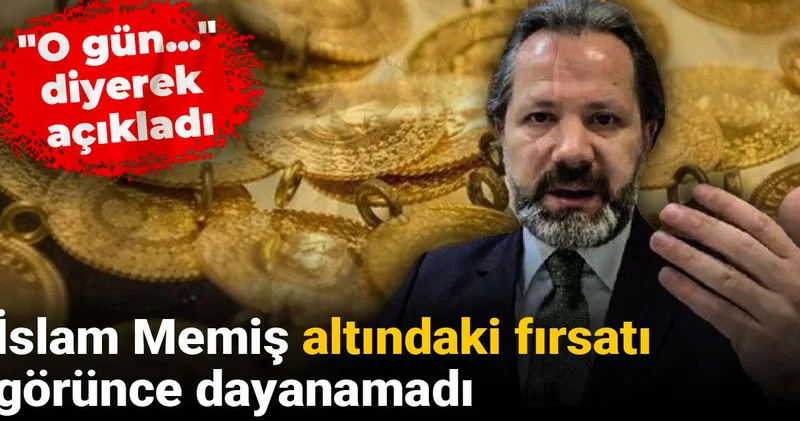 İslam Memiş altındaki fırsatı görünce dayanamadı: O gün... diyerek açıkladı